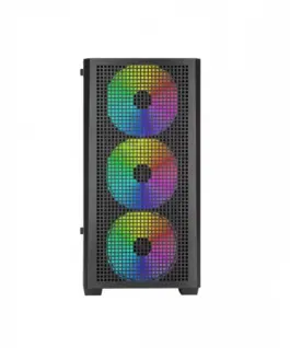 TACENS Case MARS MC-VECTOR черен mATX 4xARGB - Image 5