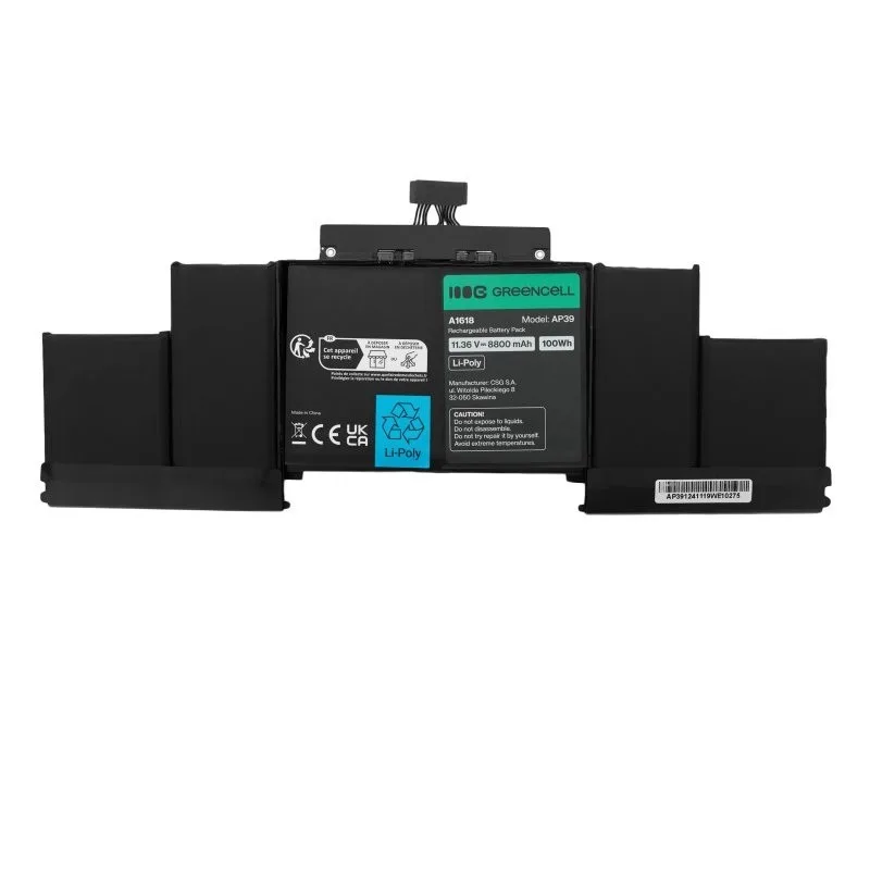 Green Cell Battery Apple MacBook Pro 15 A1398 2015 - Image 2