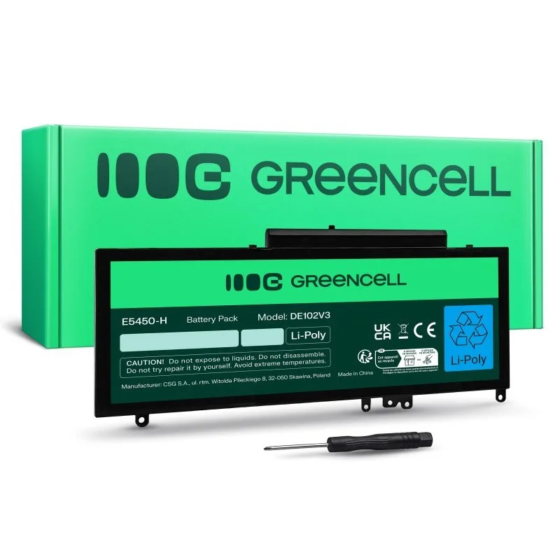 Green Cell G5M10 / 0WYJC2 Battery for Dell Latitude E5250 E5450 E5550