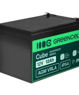 Green Cell Maintenance-Free AGM VRLA Battery for Cash Registers Toys & Security Cameras 12V 12Ah