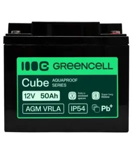 Green Cell Maintenance-Free AGM VRLA Battery for UPS Backup Power 12V 50Ah, IP54 - Image 3