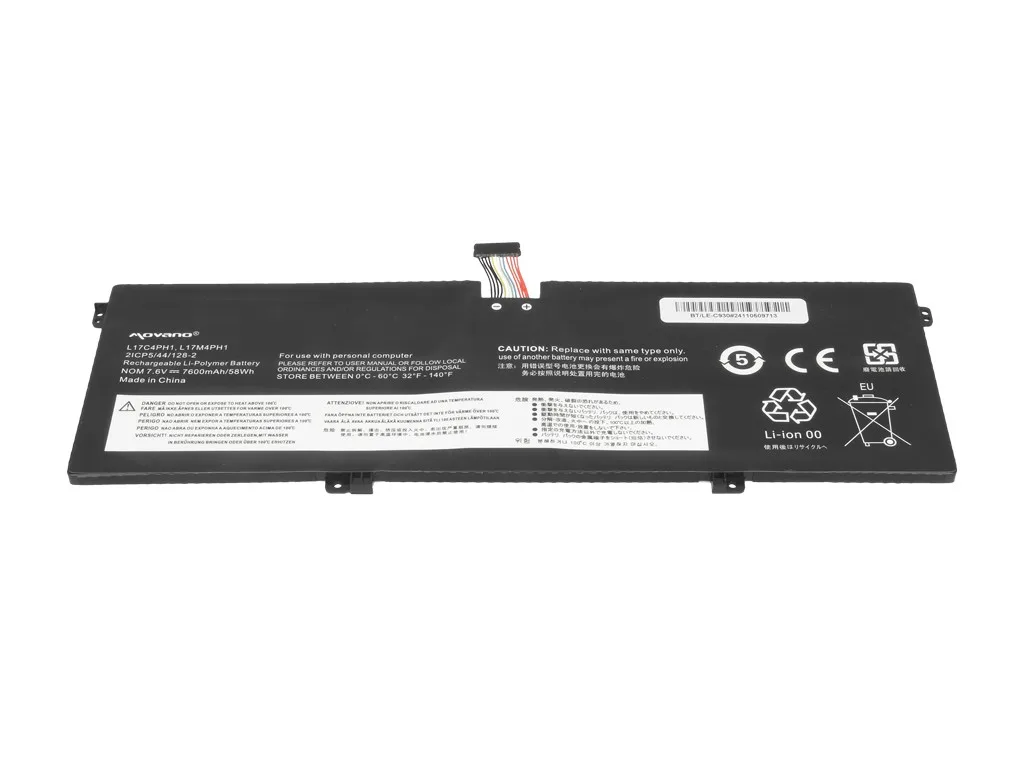 Movano Battery L17C4PH1 for Lenovo Yoga C930-13IKB - 7600 mAh (58 Wh) - Image 3