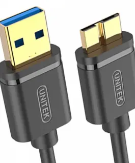 Unitek кабел USB3.0 microUSB-USB 1m Y-C461GBK