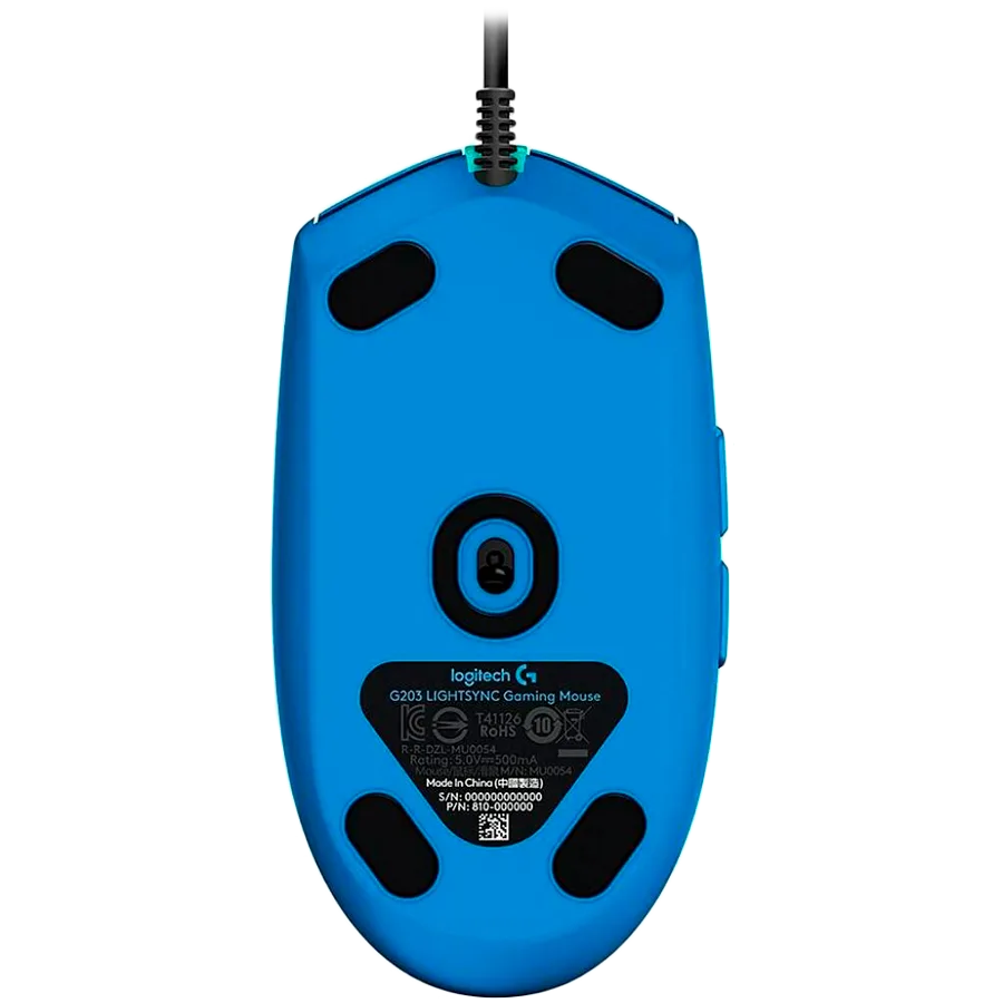 Геймърска мишка LOGITECH G102 LIGHTSYNC Corded Gaming Mouse - BLUE - USB - EER - Image 4