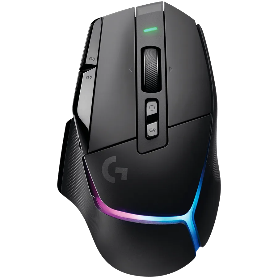 Геймърска мишка LOGITECH G502 X PLUS - BLACK/PREMIUM - 2.4GHZ - EER2 - #933 - Image 2