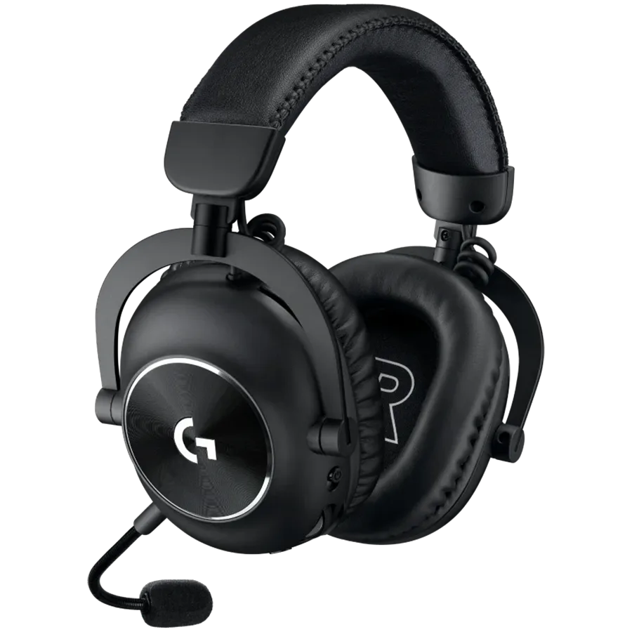 Геймърски слушалки LOGITECH G PRO X2 LIGHTSPEED Wireless Gaming Headset - Blue Mic - BLACK - Image 2