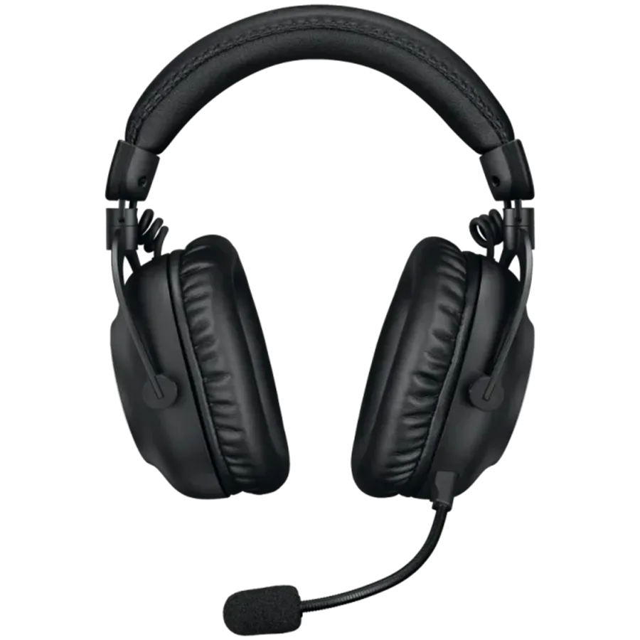 Геймърски слушалки LOGITECH G PRO X2 LIGHTSPEED Wireless Gaming Headset - Blue Mic - BLACK - Image 3