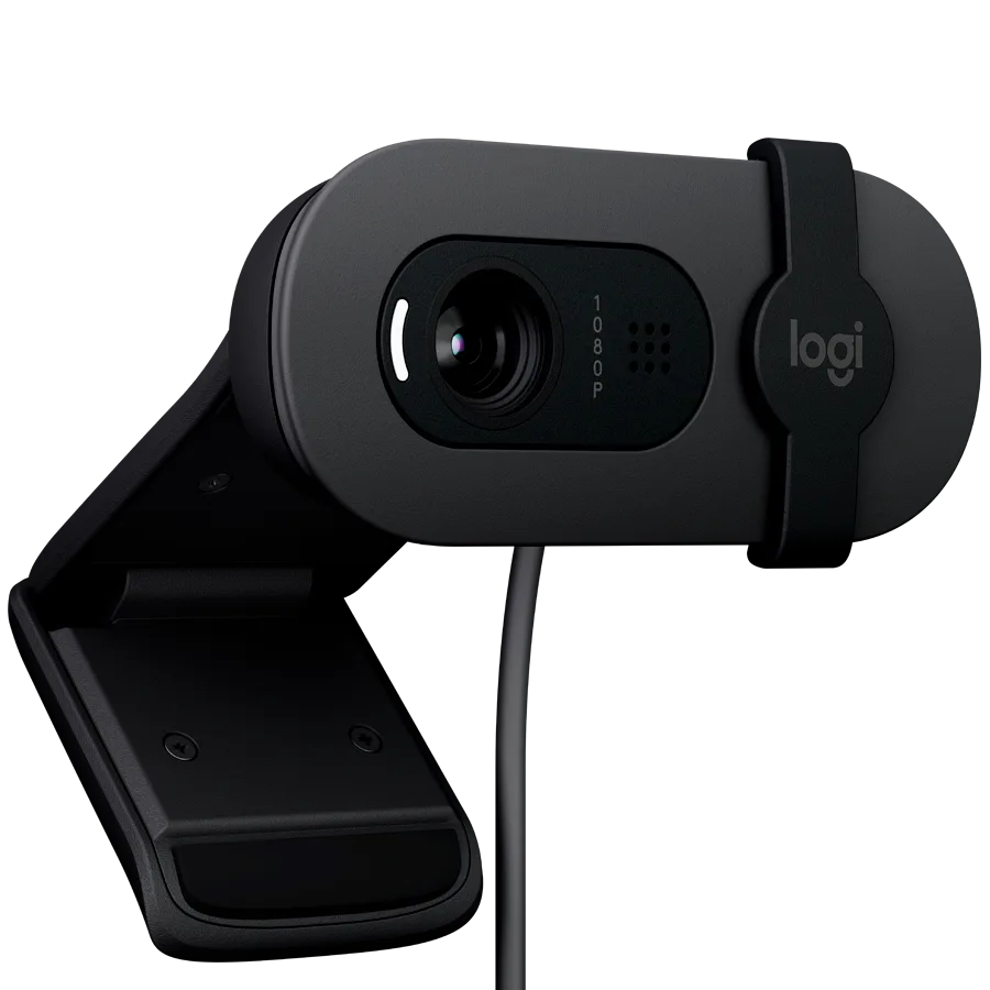 Уеб камера LOGITECH Brio 100 Full HD Webcam - GRAPHITE - USB - Image 3
