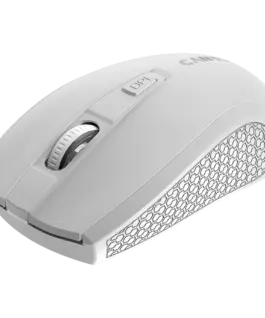 Alternative view от Безжична мишка CANYON MW-7, 2.4Ghz wireless mouse, 6 buttons, DPI 800/1200/1600, with 1 AA battery ,size 110*60*37mm,58g,white
