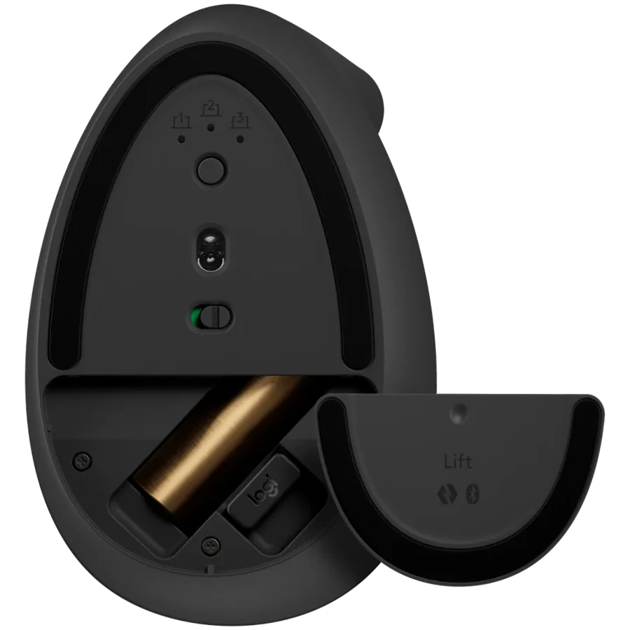 Безжична мишка LOGITECH Lift Bluetooth Vertical Ergonomic Mouse - GRAPHITE/BLACK - Image 5