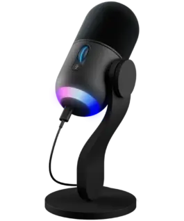 Alternative view от Геймърски микрофон LOGITECH G Yeti GX RGB Gaming Microphone - LIGHTSYNC - BLACK - USB