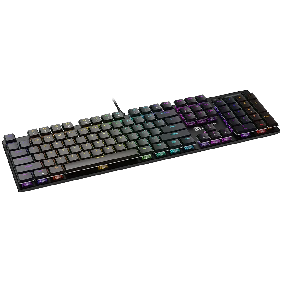 Геймърска клавиатура CANYON keyboard Cometstrike GK-55 EN Wired - Image 4