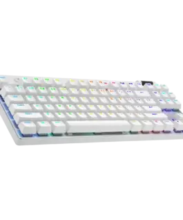 Alternative view от Геймърска клавиатура LOGITECH G PRO X TKL LIGHTSPEED Mechanical Gaming Keyboard - WHITE - US INTL - TACTILE