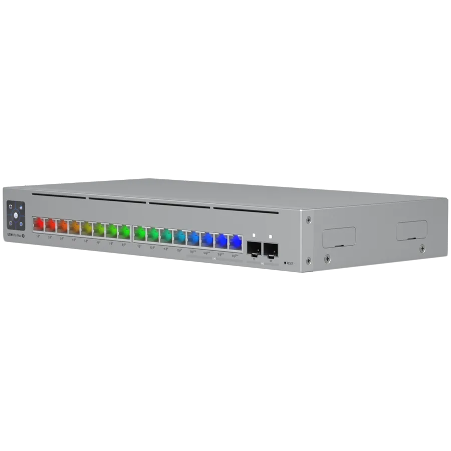 Kомутатор UBIQUITI UniFi Switch Pro Max 16 PoE - Image 2