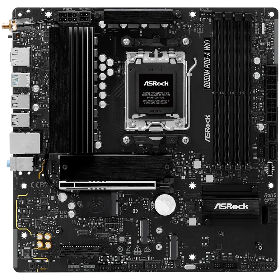 Дънна платка AMD AM5 B850/4DDR5/WIFI - Image 2