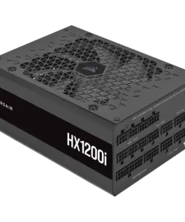 Alternative view от Захранване за компютър iCUE LINK HXi SHIFT Series, iCUE LINK HX1200i SHIFT, 1200 Watt, Cybenetics Platinum, Fully Modular, Power Supply, C14 Version