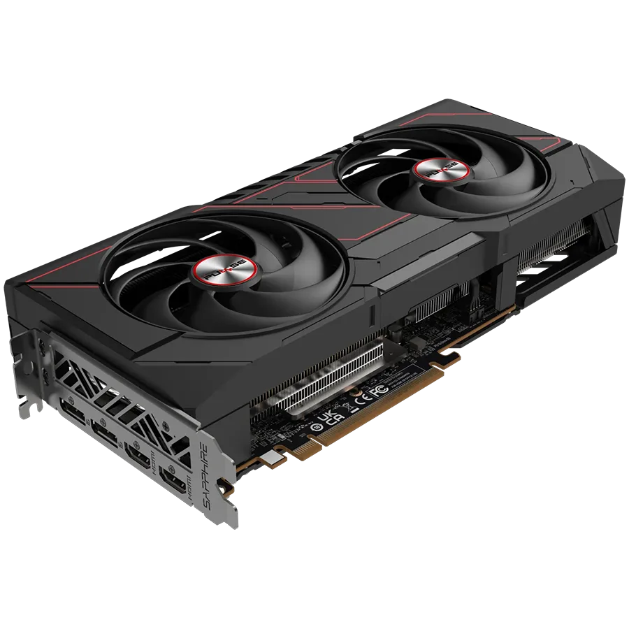 Видео карта SAPPHIRE PULSE AMD RADEON RX 9070 GRE GAMING OC 12GB DUAL HDMI / DUAL DP - Image 4