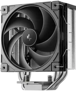 Охладител за процесор Охладител DeepCool AG400 G2 CPU Air Cooler 1x120mm PWM Fan TDP 230W 4 Heatpipes Black LGA1851/1700