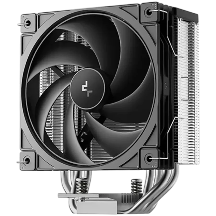 Охладител за процесор Охладител DeepCool AG400 G2 CPU Air Cooler 1x120mm PWM Fan TDP 230W 4 Heatpipes Black LGA1851/1700