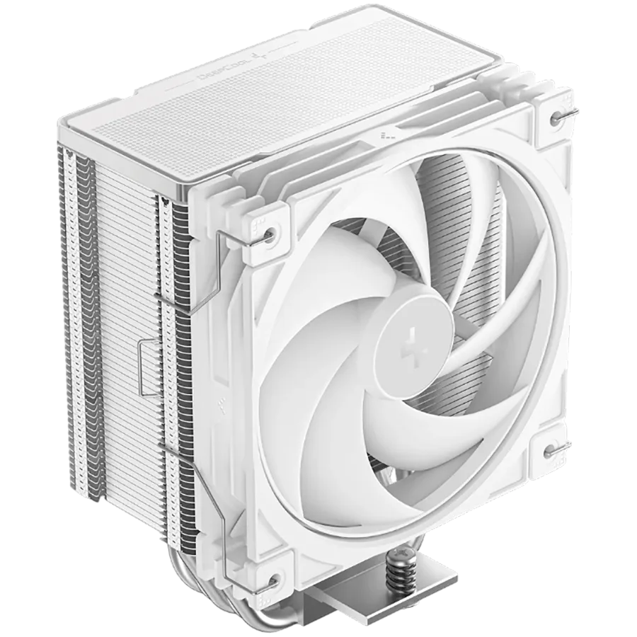 Охладител за процесор Охладител DeepCool AG400 G2 WH, CPU Air Cooler, 1x120mm PWM Fan, TDP 230W, 4 Heatpipes, White, LGA1851/1700, AMD AM5/AM4, 125x92x152 mm(LxWxH), 2Y, R-AG400-WHNPMG2-G - Image 3