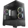 Кутия за компютър DeepCool CG380U-3F Mid Tower Mini-ITX/Micro-ATX(Rear Connector) 2xUSB3.0 1xUSB Type-C 1xAudio 3x120mm