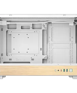 Кутия за компютър DeepCool CH260 WOOD WH