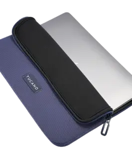 Чанта за лаптоп TUCANO COLORE 2 SLEEVES FOR MacBook Air 13/ MacBook Pro 13/ Laptop 12, Blue - Image 5
