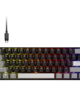 Геймърска клавиатура CLIPPER PRO MINI 60-CORE-BLK