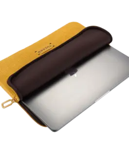Чанта за лаптоп VELLUTO2 SLEEVE MBP/MBA 13 YELLOW - Image 5