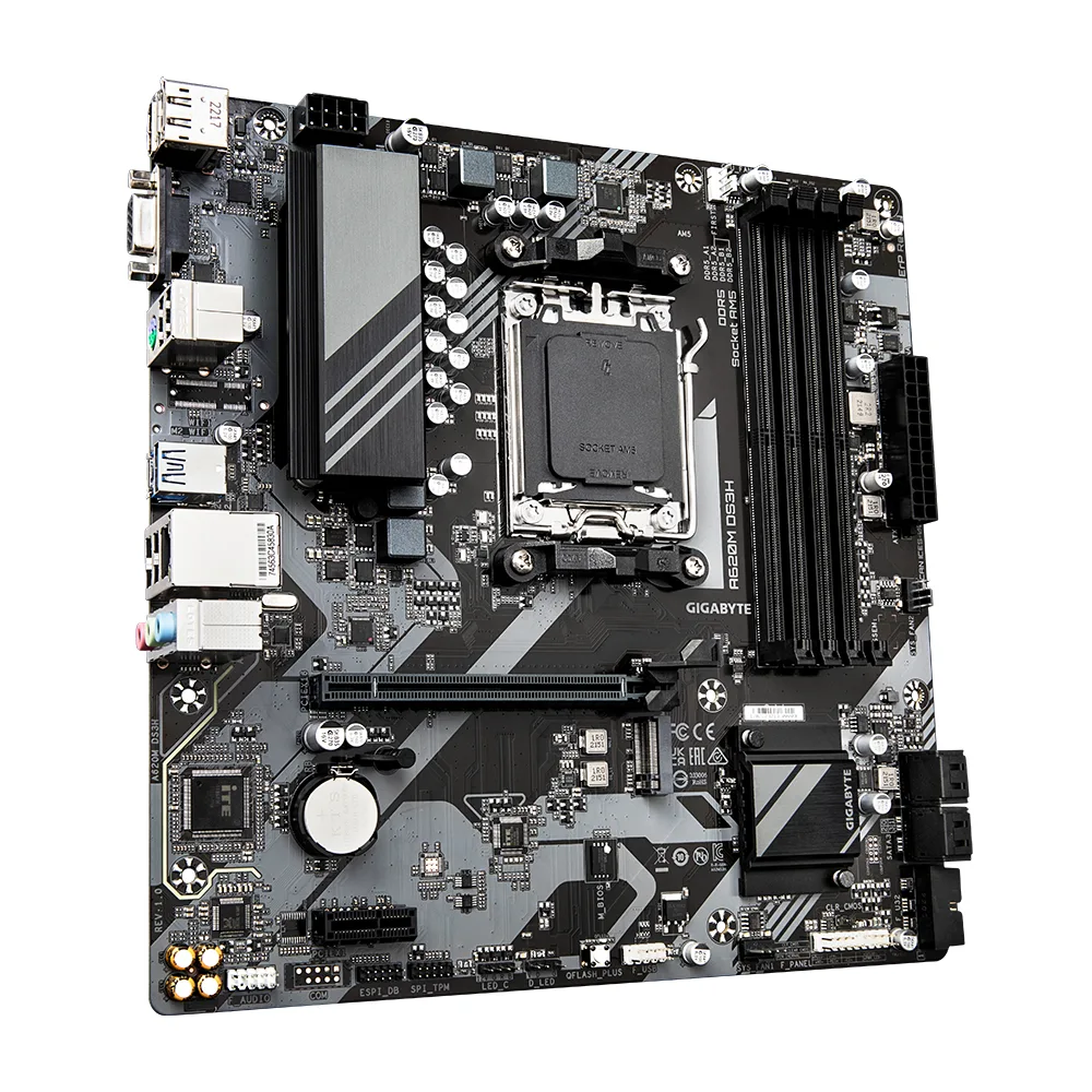 Дънна платка GIGABYTE A620M DS3H socket AM5 - Image 2