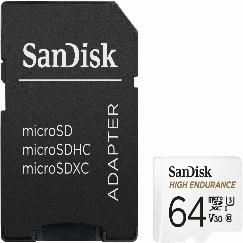 Карта памет SANDISK micro SDXC UHS-I, U3, SD Адаптер, 64GB - Image 2