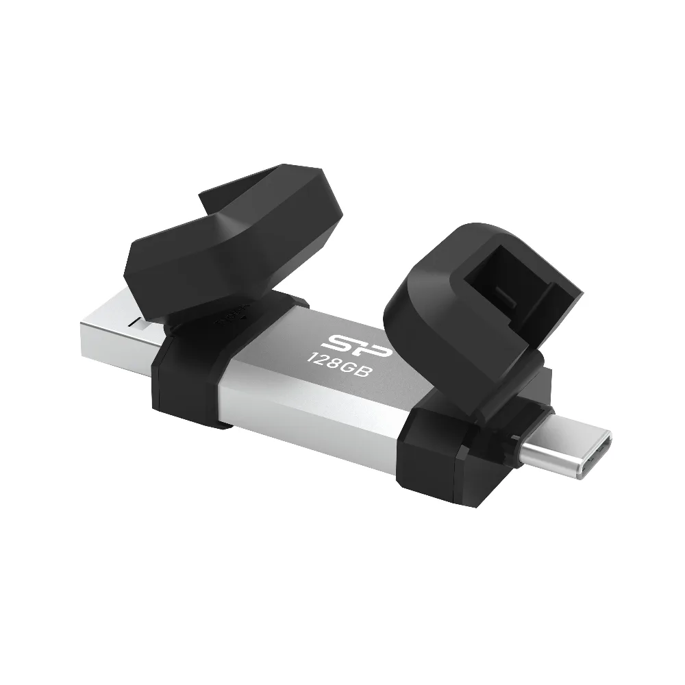 USB памет Silicon Power Mobile C51 128GB USB-A и USB Type-C (USB 3.2 Gen 1) - Image 2