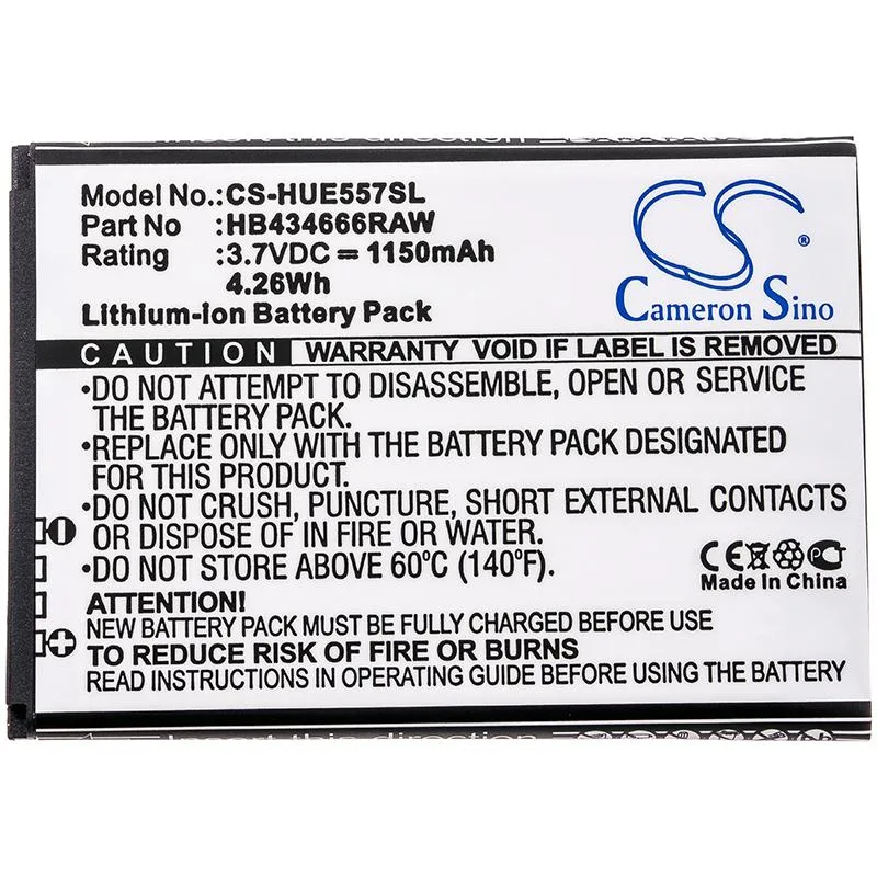 Батерия за рутер хотспот HB434666RAW Huawei E5336 E5573 E5577 37V 1150mAh CAMERON