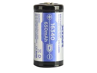 Акумулаторна батерия CR-123 LiIon 3.7V 16340 650mAh XTAR