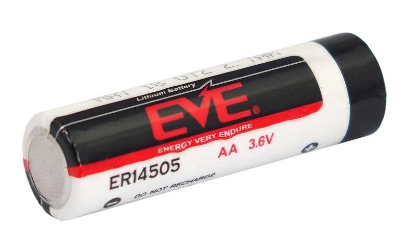 Литиево тионилхлоридна батерия 36V AA R6 27Ah ER14505 /STD /с пъпка/ EVE