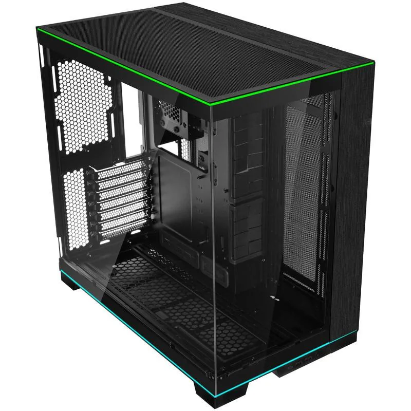 Кутия за компютър Lian Li PC-O11 Dynamic EVO RGB Mid-Tower, TG, Черна - Image 2