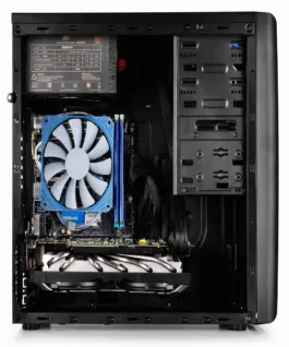 DeepCool Кутия Case mATX SMARTER - Black, USB3.0 - Image 5