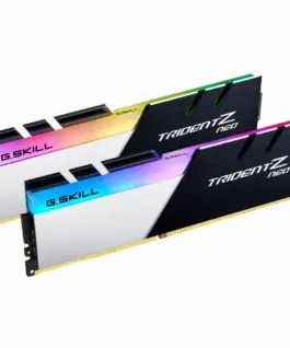 Alternative view от Памет за компютър G.SKILL Trident Z Neo RGB 32GB(2x16GB) DDR4 3600MHz F4-3600C16D-32GTZNC