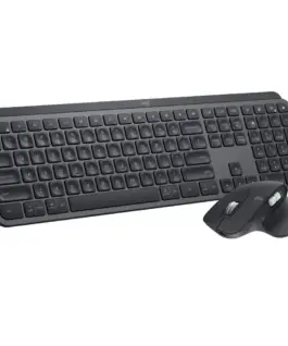 Kомплект клавиатура с мишка Logitech MX Keys S Combo, Подложка за китка, Черен - Image 3