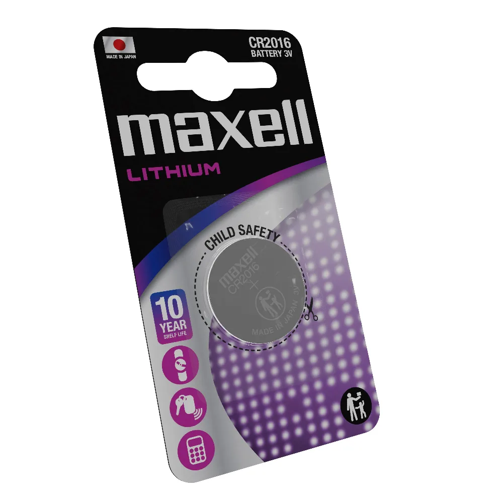 Бутонна литиева батерия MAXELL CR2016 3V - Image 4