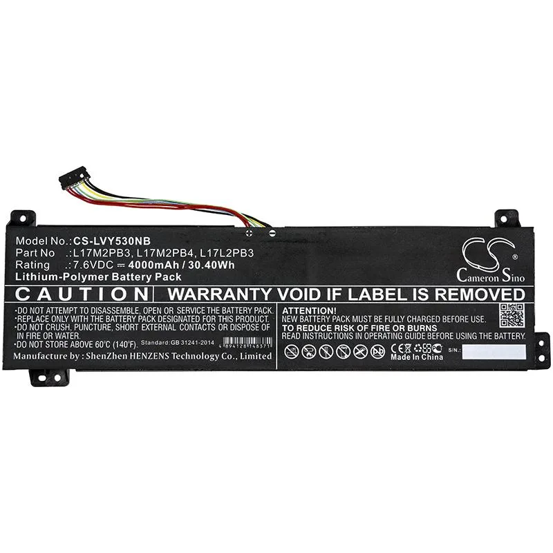 Батерия за лаптоп Lenovo Yoga V330-15 Yoga V530-15 L17M2PB4 LiPo 7.6V 4000mAh CAMERON