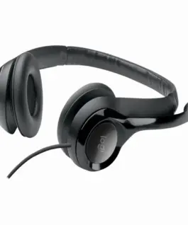 СЛУШАЛКИ LOGITECH H390 – Black – PN 981-000406