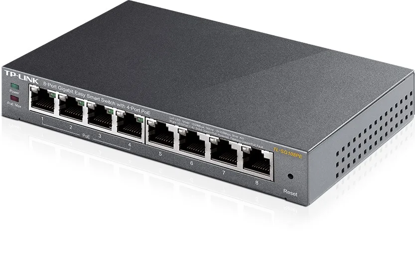 Комутатор TP-Link TL-SG108PE PoE - Image 4