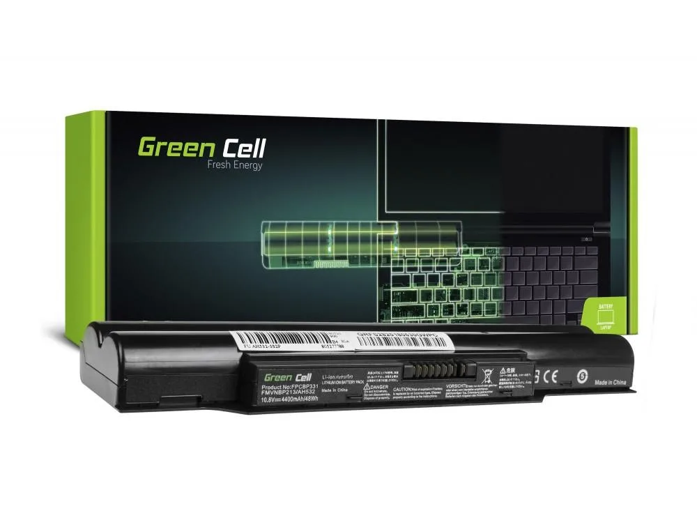 Батерия за лаптоп GREEN CELL FUJITSU AH532/AH512/AH502/A532 FPCBP331 FMVNBP213 108V
