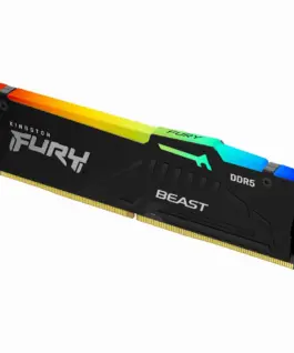 Alternative view от Памет за компютър Kingston FURY Beast RGB 16GB DDR5 - KF560C30BBEA-16