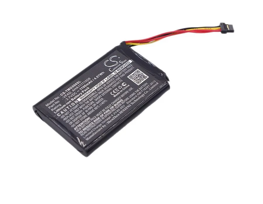 Батерия за GPS TomTom GO 5100 6100 5000 VFAD VF6P 37V 1100mAh LiIon Cameron Sino