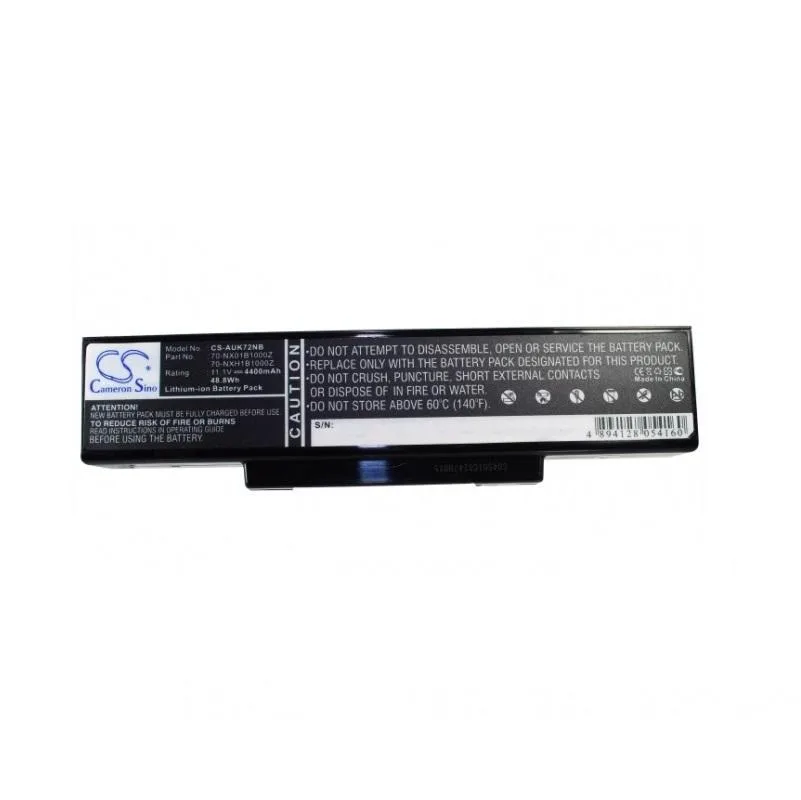 Батерия за лаптоп Asus N71 K72 K72J K72F K73SV N71 N73 N73S N73SV X73S 10.8V 4400mAh CAMERON