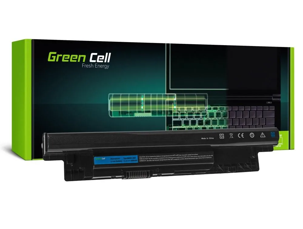 Батерия за лаптоп GREEN CELL Dell Inspiron 14 3000 15 3000 3521 3537 15R 5521 5537 17 5749 15R 10.8V