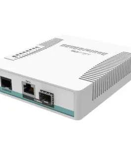 Alternative view от Cloud Router суич Mikrotik CRS106-1C-5S, 1xGigabit LAN, 5xSFP cages