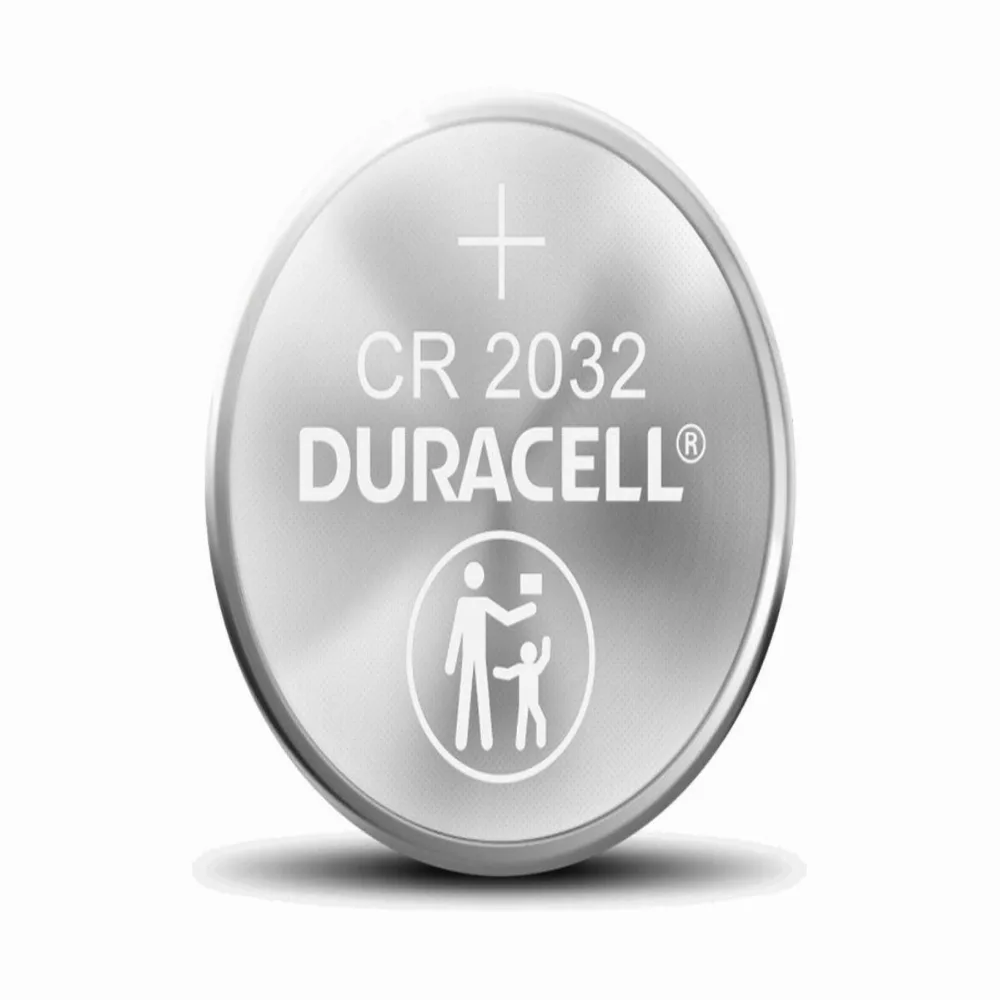 Бутонна батерия литиева CR 2032 3V BULK industrial DURACELL (20 бр. в тарелка) цена за 1